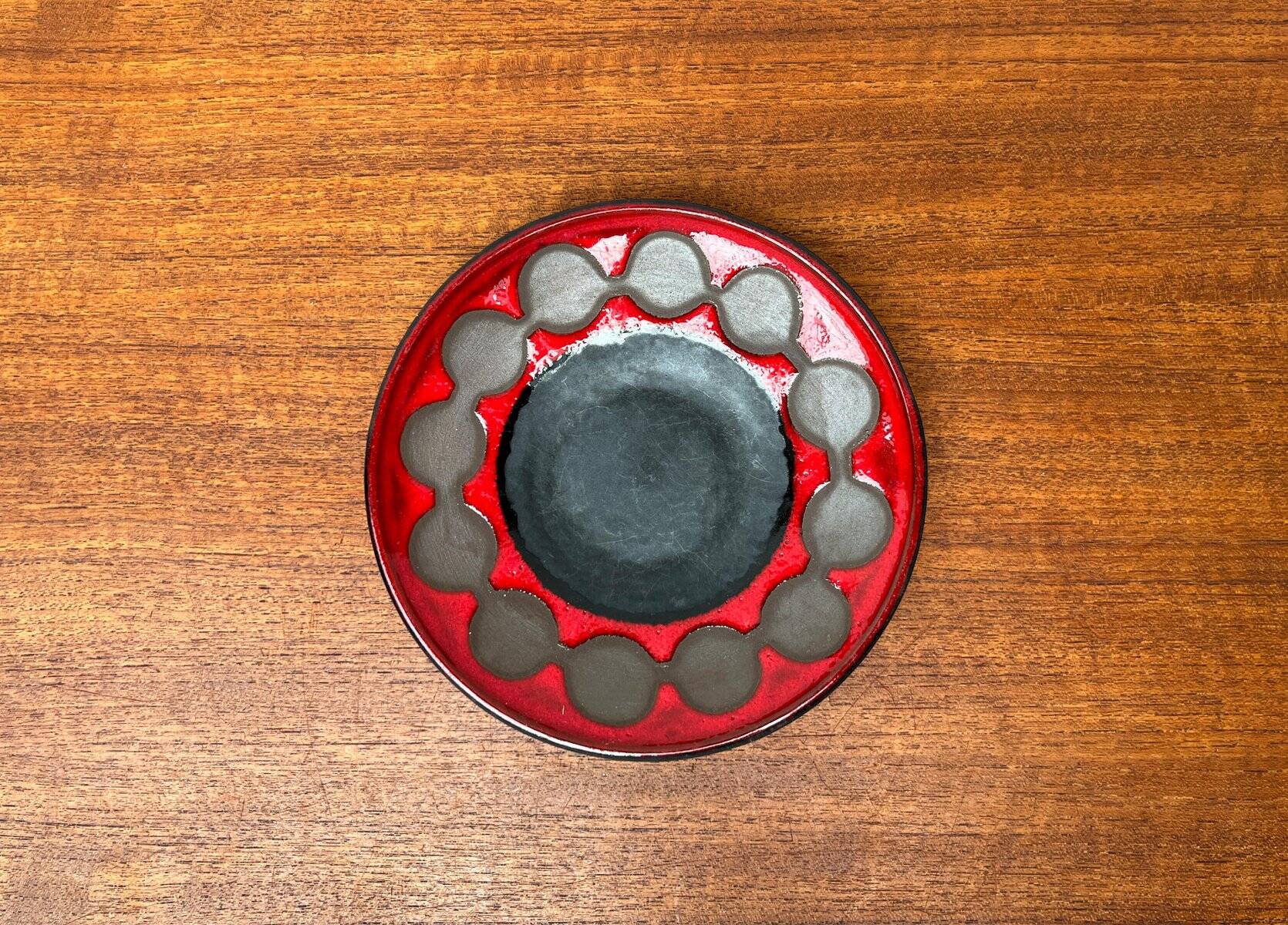 Wall plate in ceramic from West Germany from the 1960s by Dümler & Breiden - Mid-Century Style