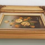 Oil painting - bouquet of roses