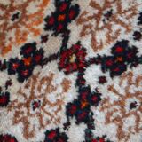 Vintage Persian Carpet Hamadan handmade 80cm x 207cm 1960s, 1C378