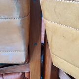 Paire de fauteuils S15 Pierre Chapo