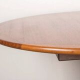 Scandinavian vintage telescopic teak table