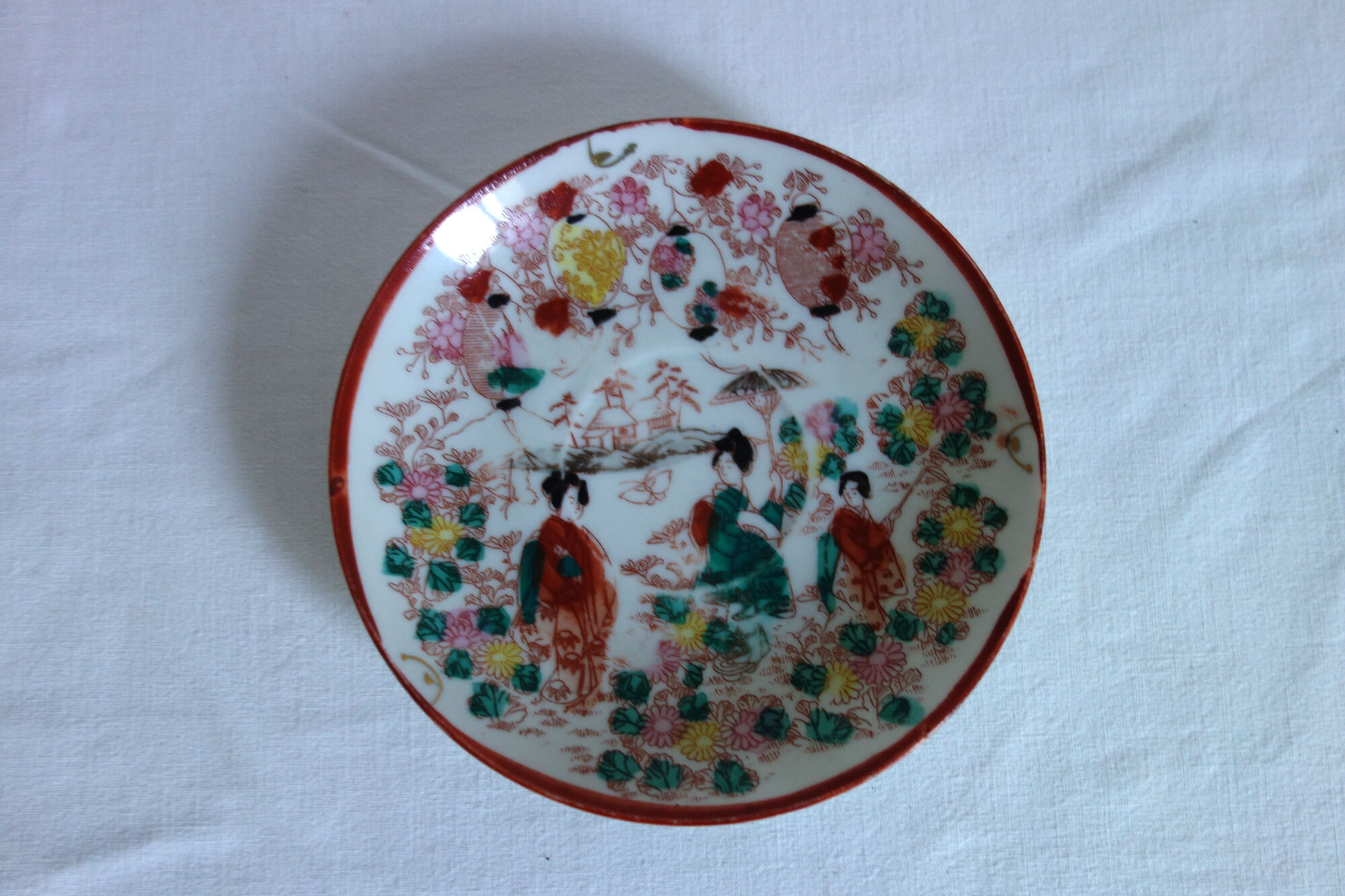 3 Vintage Teacups, Japan