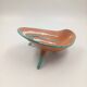 Vintage Ceramic Tripod Bowl Gabriel Fourmaintraux Desvres France 50