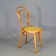 2 Chaise bistrot cannées N°14 de Joseph Hofmann "teinte merisier"