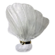 Shell wall lamp, murano glass, italy, 1970