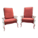 Paire de fauteuils anciens