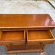 20th century solid oak satin wood sideboard