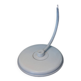 Vintage white metal Bauhaus style desk lamp