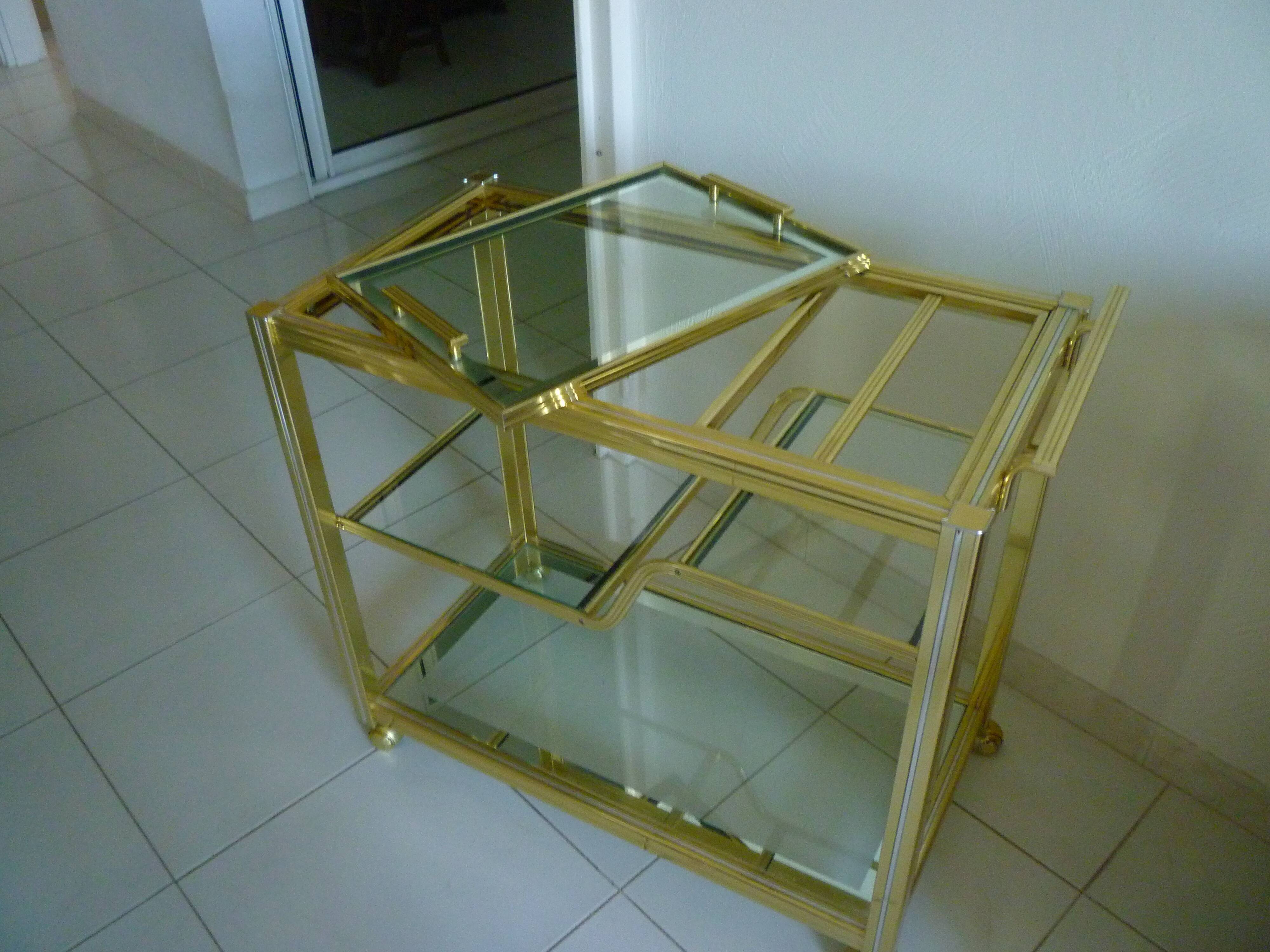 Serving bar Hollywood Regency 1960, 1970