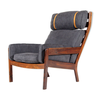 Vintage retro lounge chair in Denmark rosewood 50s 60s