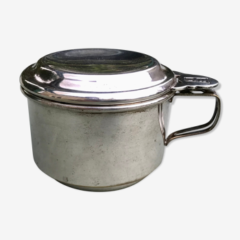 Individual coffee filter Silver metal