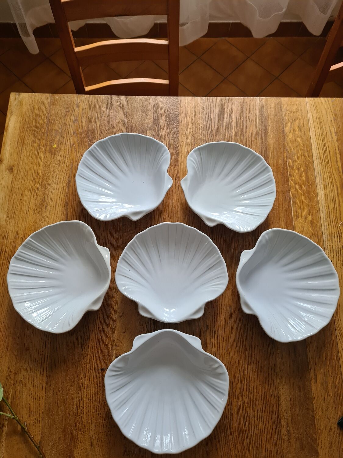 6 hollow plates Émile Henry