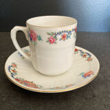 2 coffee cups Czech porcelain