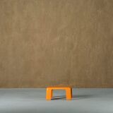 Orange Amanta coffee table by Mario Bellini for B&C Italia, Italy, 1970s