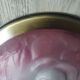 Suspension pink glass paste