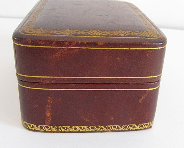 Vintage leather box