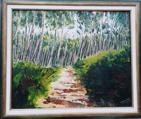 Tableau art contemporain Eric Bourdon