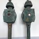 Anciennes lampes de calèche
