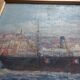 Marine , boat , entrance to the port of Marseille ( le panier )