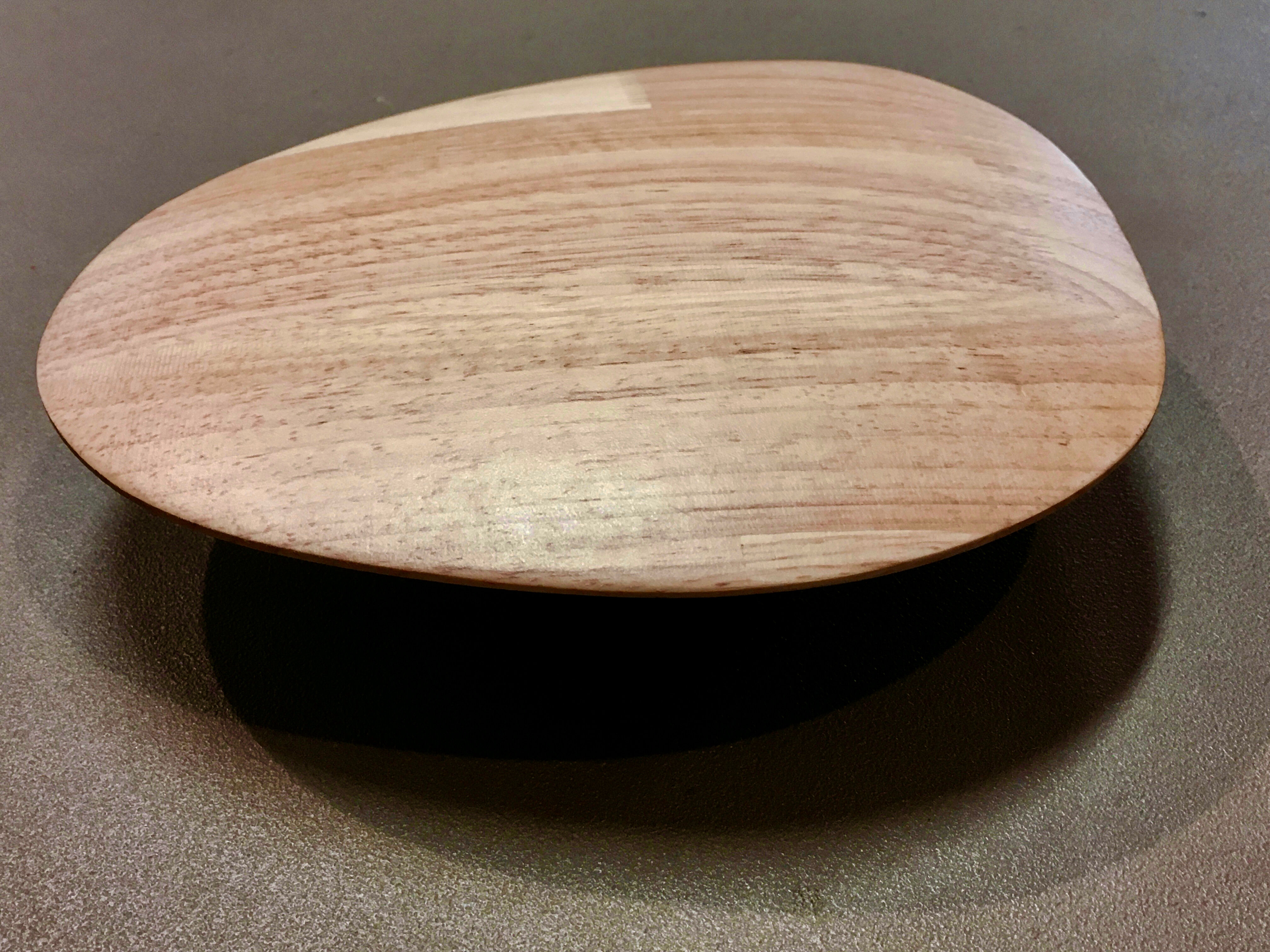 Solid wood scandinavian sconce