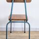 Vintage industrial children's chair