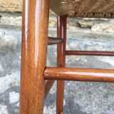 Italian chair in rope and wood