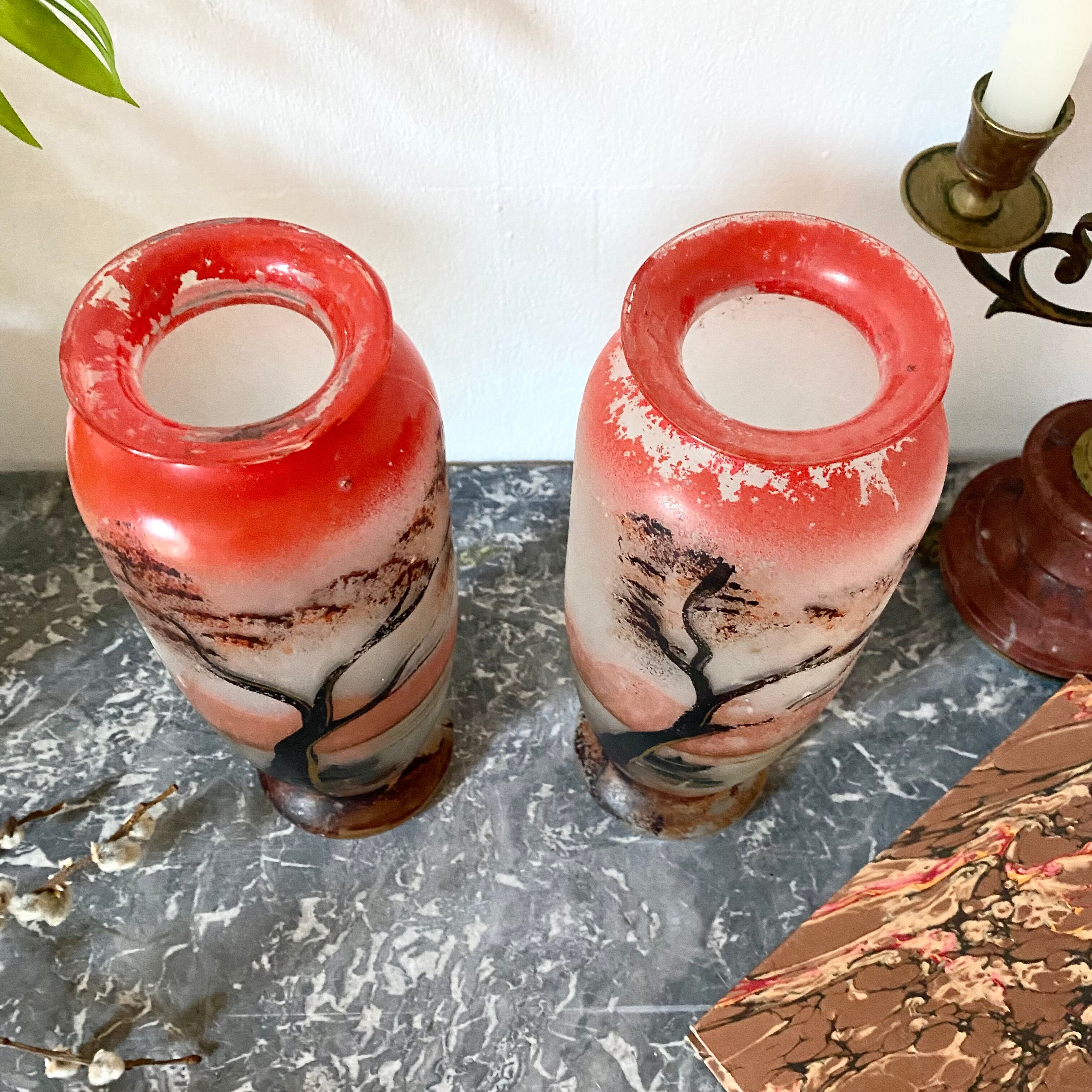 Pair of antique vases