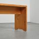 Solid pine bench, Les Arcs 1800, France, circa 1975