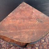 Migeon corner buffet stamped in Louis XV period marquetry