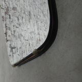 Vintage mirror from barber shop - 92x61cm