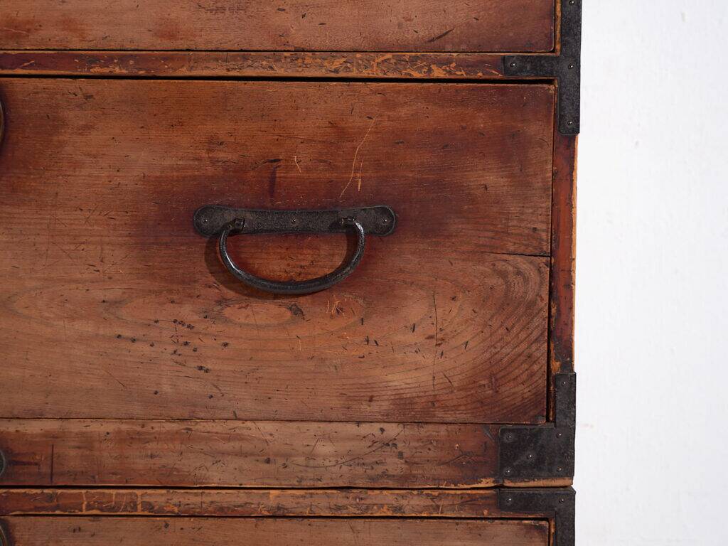 Antique Japanese tansu – Meiji/Taishō period (c.1868-1926) #100