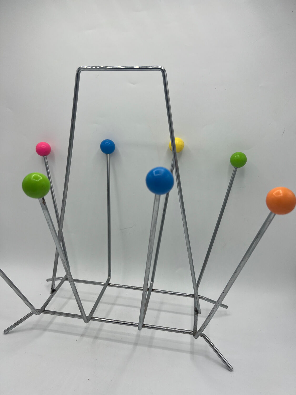 Vintage Sputnik magazine holder