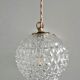 Baladeuse globe vintage ciselé