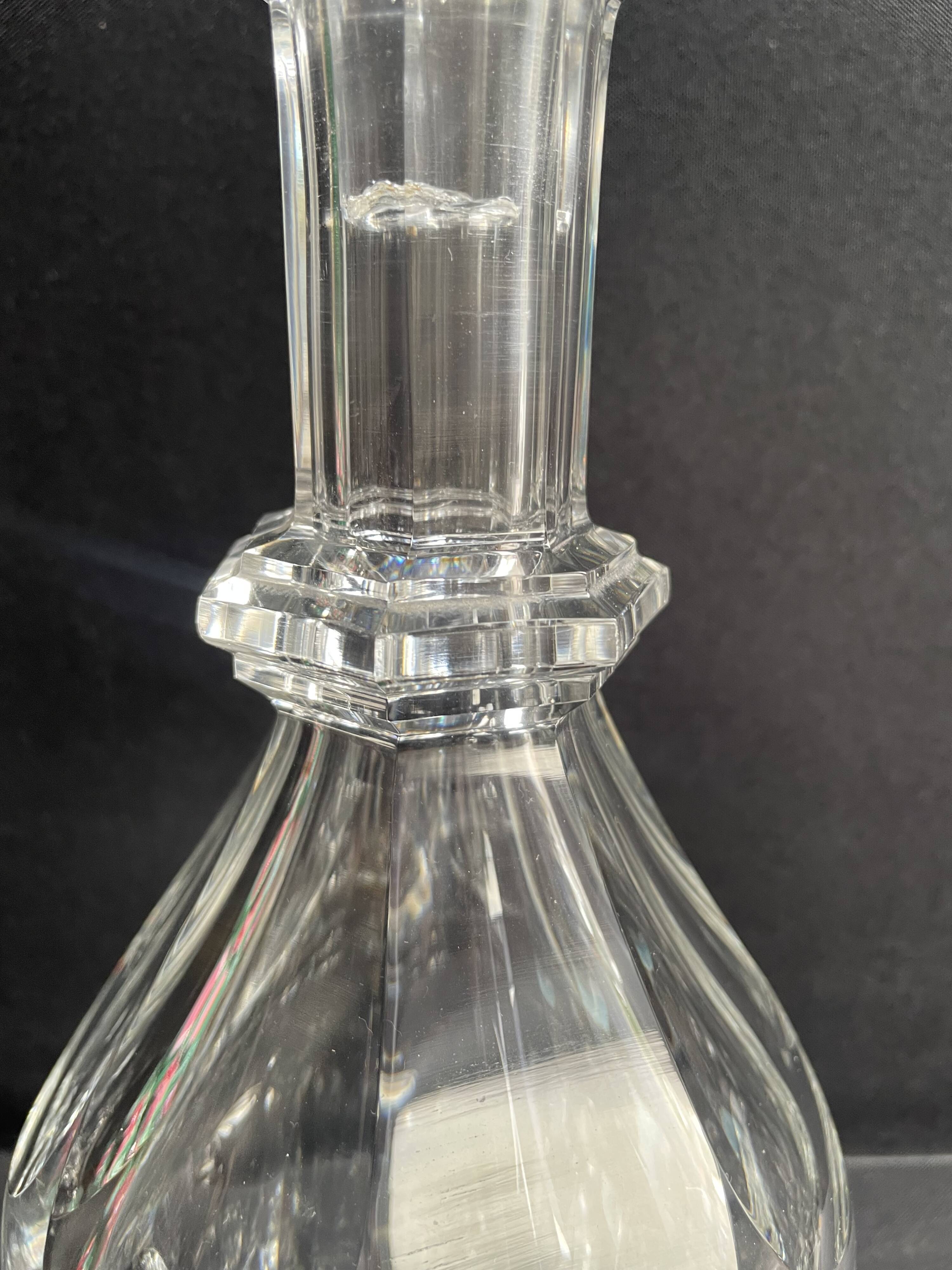 Baccarat Harcourt wine carafe 1841