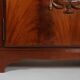 Exquisite Empire Style library cabinet with glass doors, Belgium, 1950s
