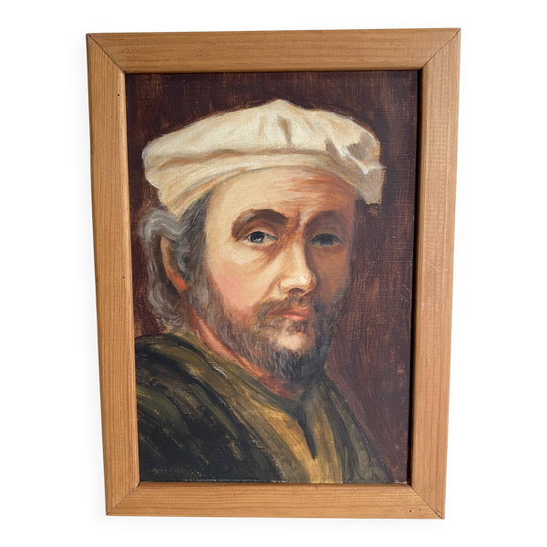 Portrait encadré, Italie années 50