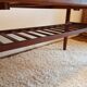 Scandinavian coffee table circa 1960 - by F. Ohlsson in teak (model Sesam, brand Tingstrom)