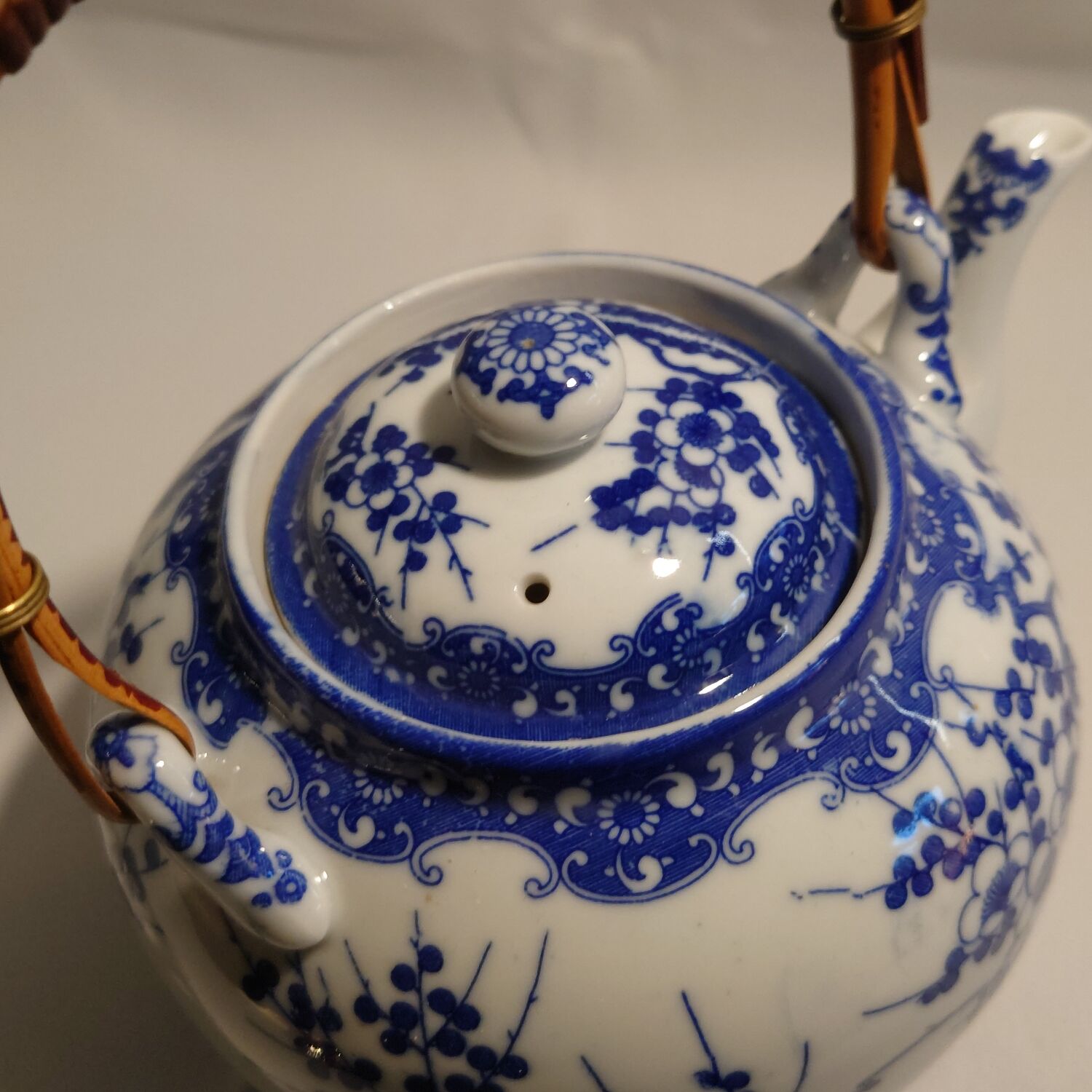 Japanese porcelain tea set