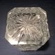 Whiskey carafe in bohemian crystal table art at the time of the digestive