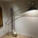 Floor lamp, vintage 1970 in travertine and chrome