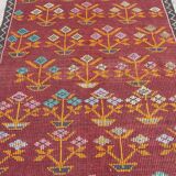 Handmade wool kilim rug