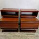Pair of Scandinavian bedside tables from the 70s