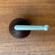 Mid-century teak pepper mill by Pede, 1960s.