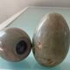 Vintage salt and pepper marble egg