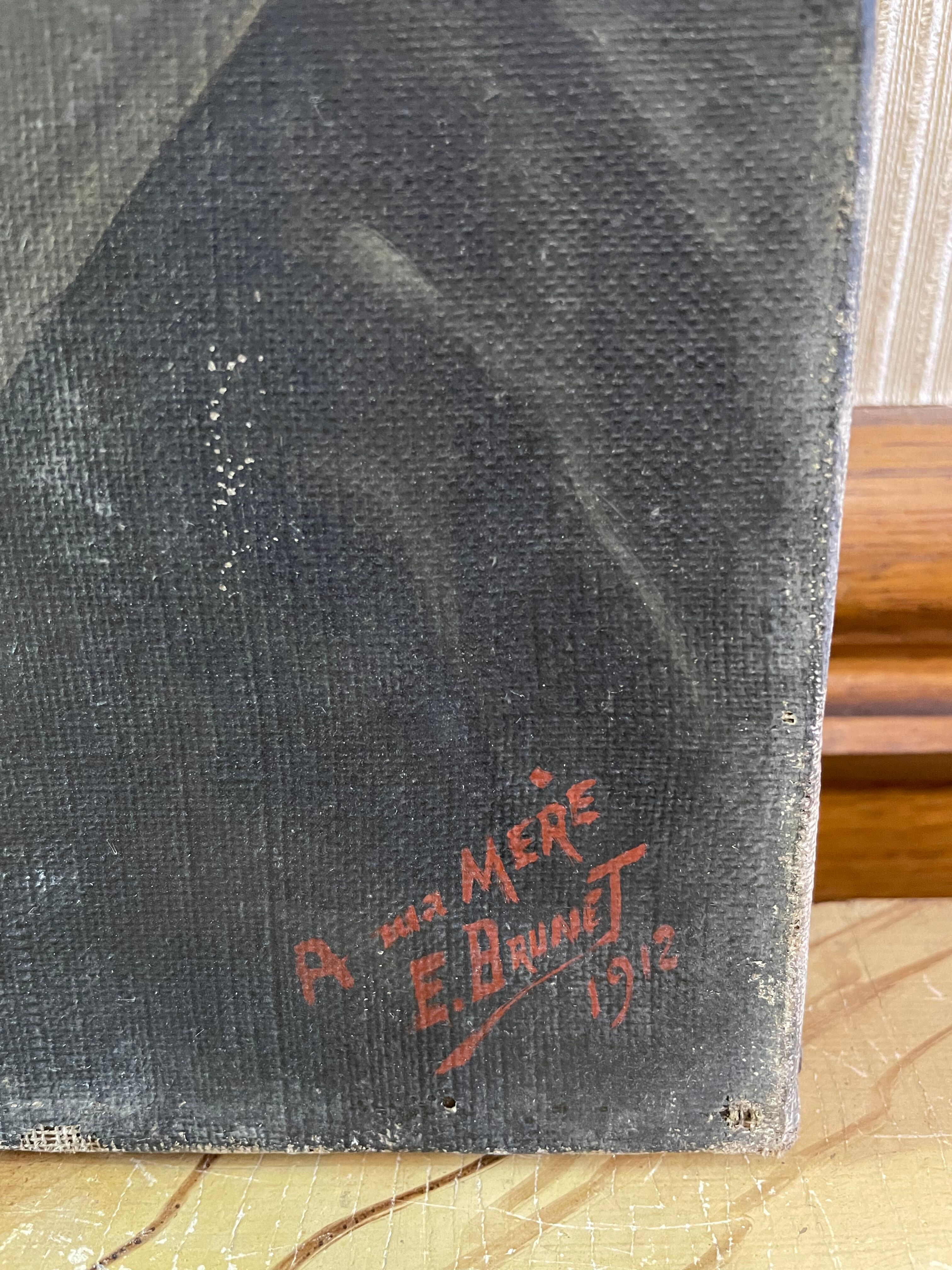 Portrait oil on canvas 1912