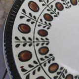 12 flat plates Boch La Louvière 60s