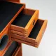 Erik Buch boomerang dry bar set in teak Dyrlund Denmark 1960