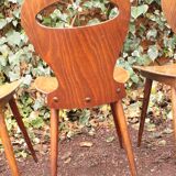 Set of 4 Baumann chairs, model called ant