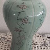 Ancien vase ceramique coréen signé