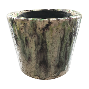 Cache pot craquelé